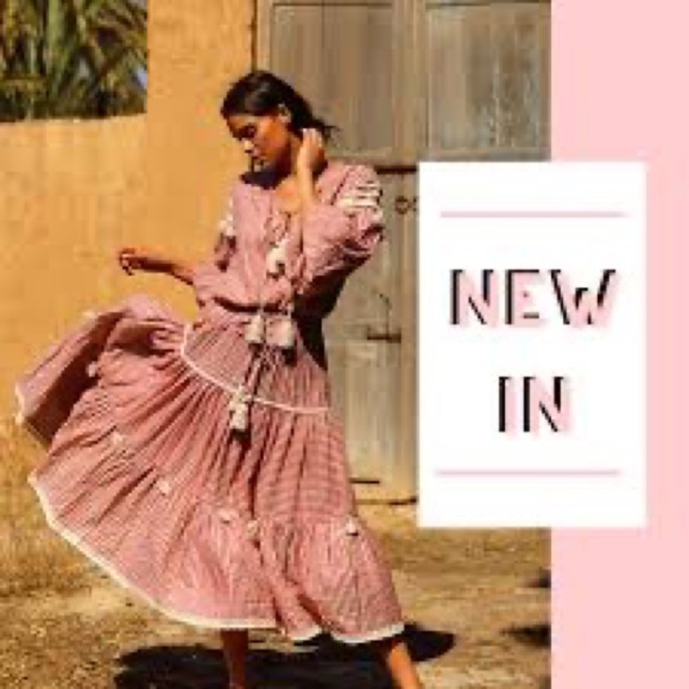 Miss June Chic Pink Bohemian Dress